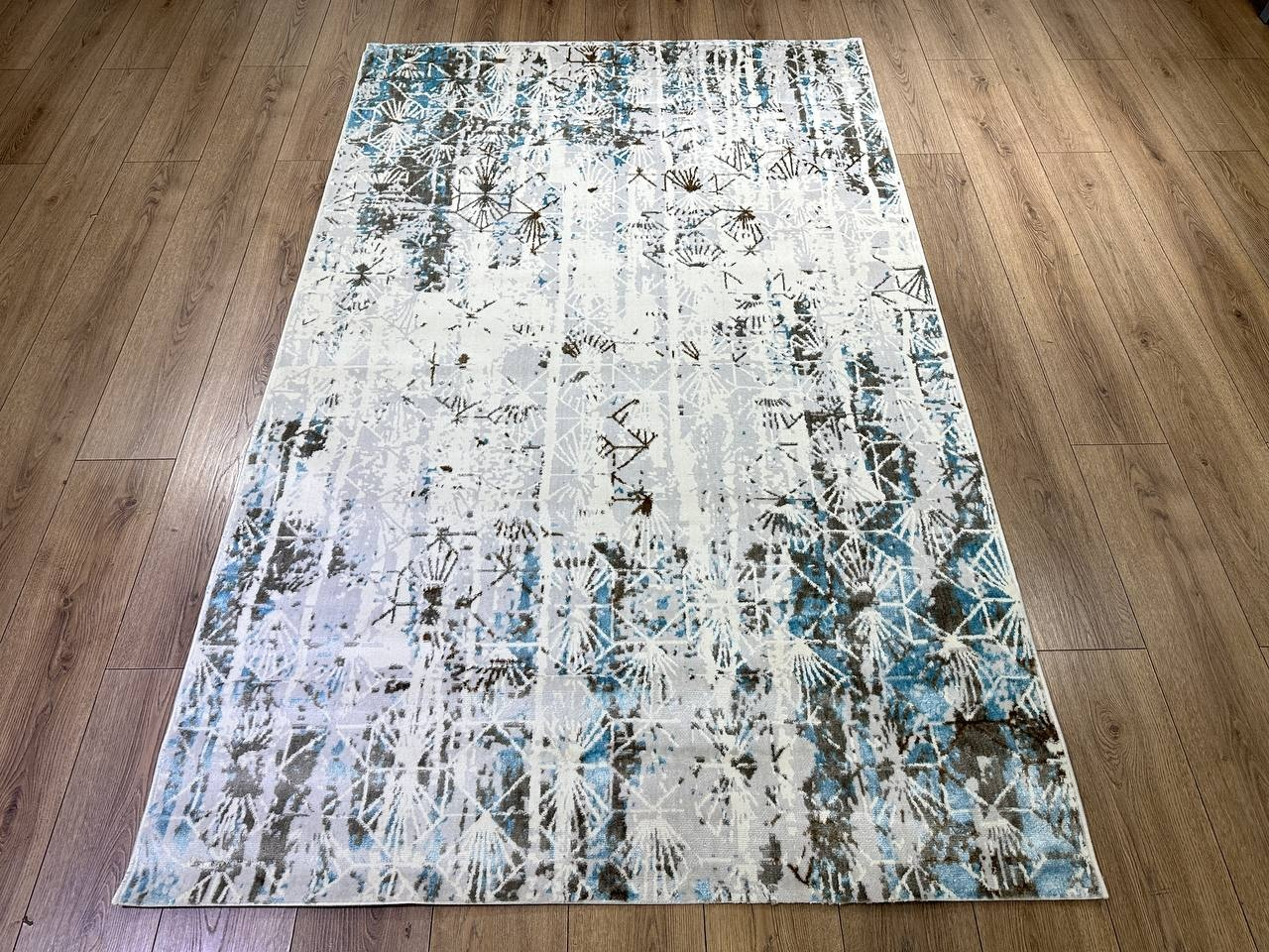Bal Tekstil ковер 150x230 см, F421A beyaz gray modis Filiz