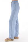 Джинсы Cedy для женщин с высокой посадкой и широкими свободными брюками из льна