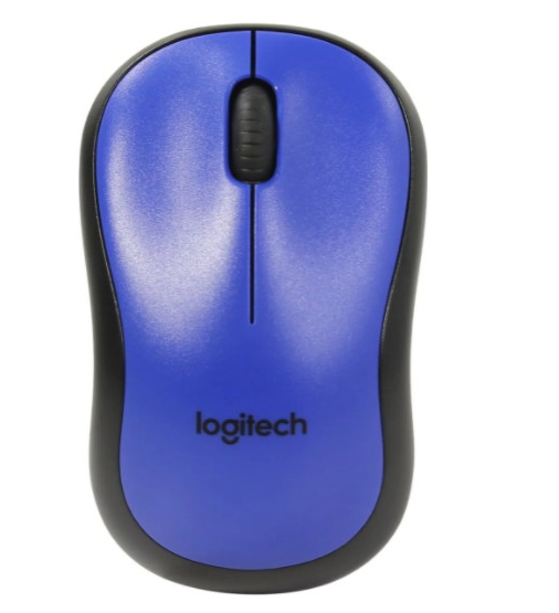 Мышка беспроводная USB Logitech M220 Silent (910-004879), Синий