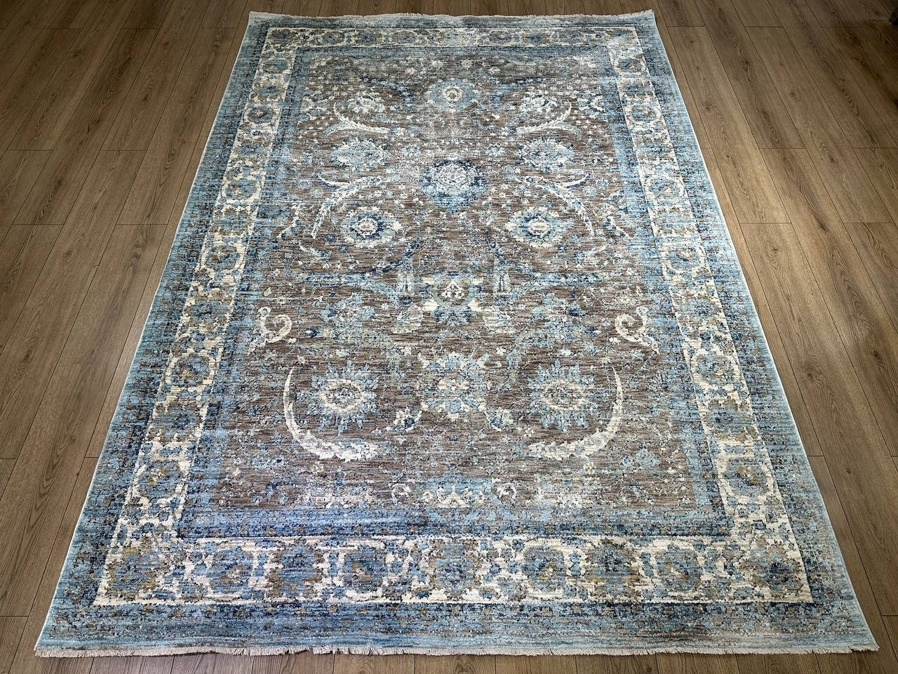 Milat Hali ковер 150x230 см, AQUA K750E blue cream