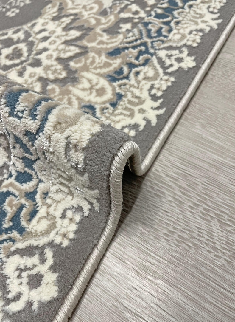 Bal Tekstil ковер 150x300 см, Kumsal Q700A Gray Blue