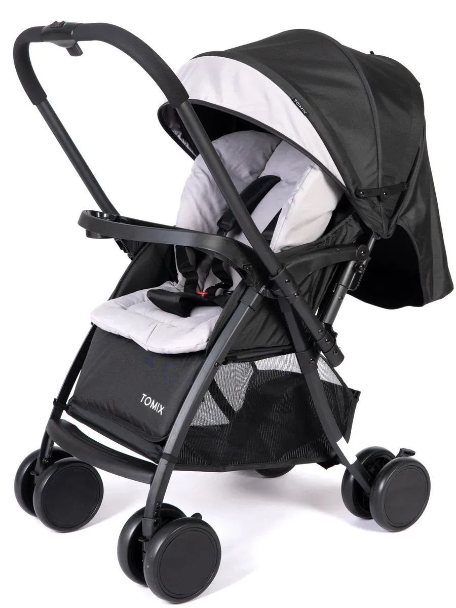 Купить Коляска прогулочная Tomix Cosy V2 Black в онлайн-маркете Airba.kz