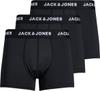 Мужские боксеры Jack & Jones Black Microfiber 3 л в упаковке 12182421