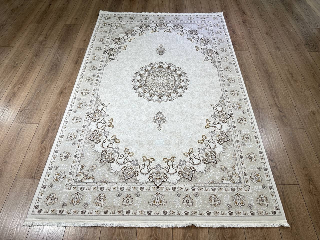 Bal Tekstil ковер 150x300 см, L178F cream beige Viano Premium
