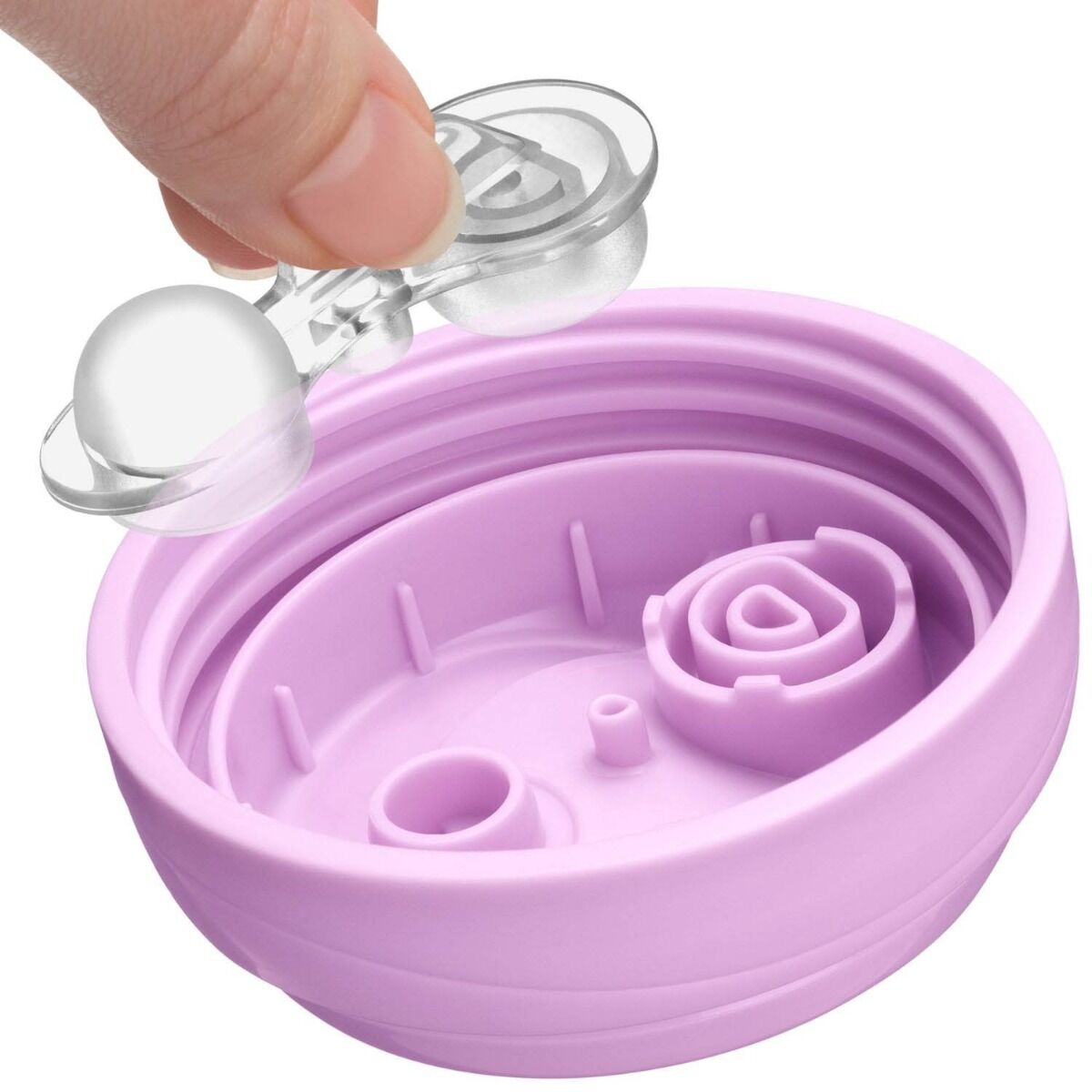 Поильник Chicco с носиком Active Cup 266 мл 14м+ фиолетовый
