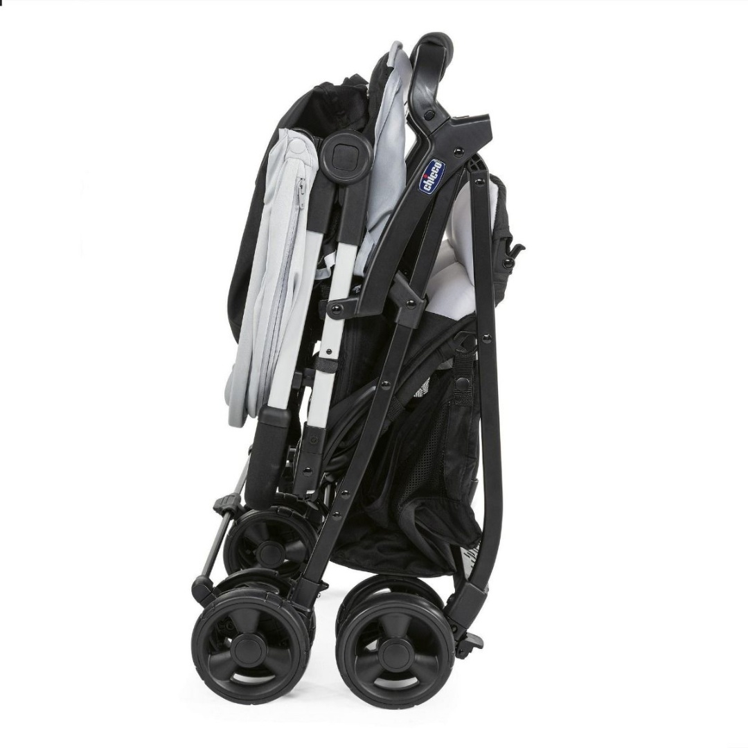 Коляска прогулочная для двойни Chicco Ohlala Twin Silver Cat