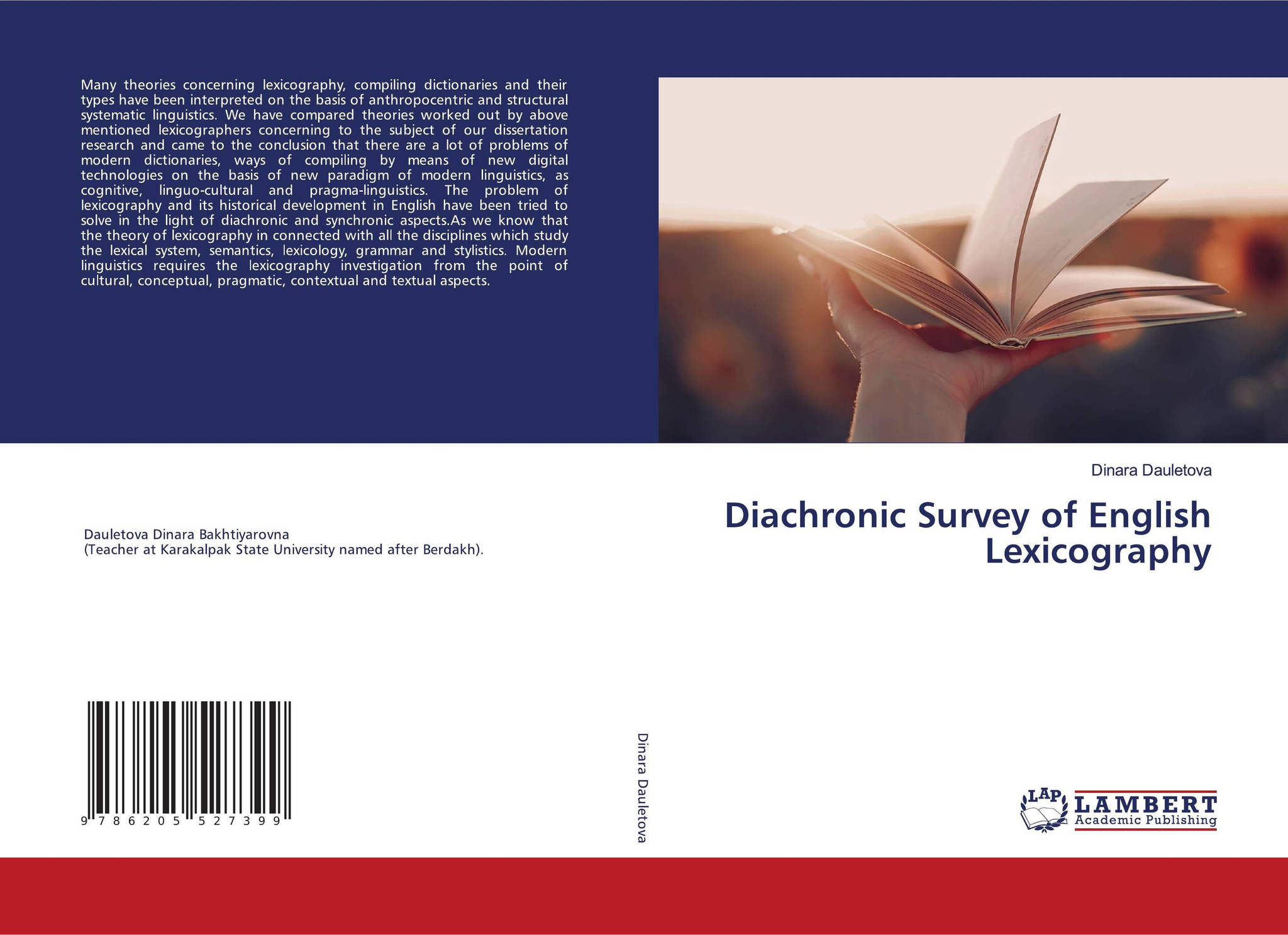 Diachronic Survey of English Lexicography.