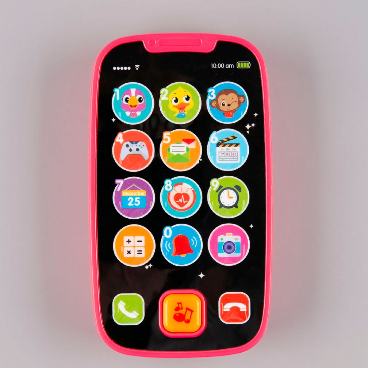 Развивающая игрушка Hola Смартфон розовый