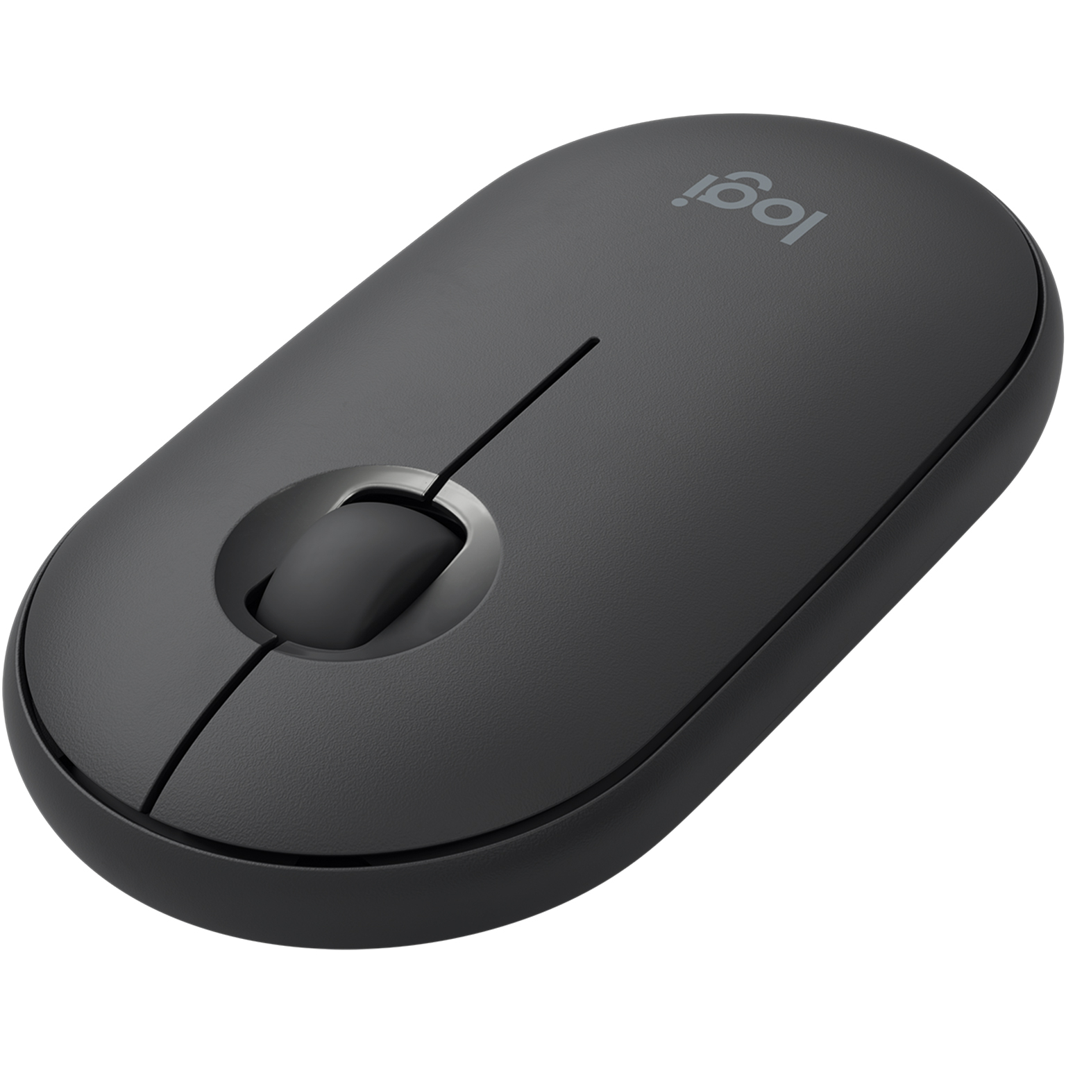 Мышка беспроводная USB/BT Logitech Pebble M350 Черный