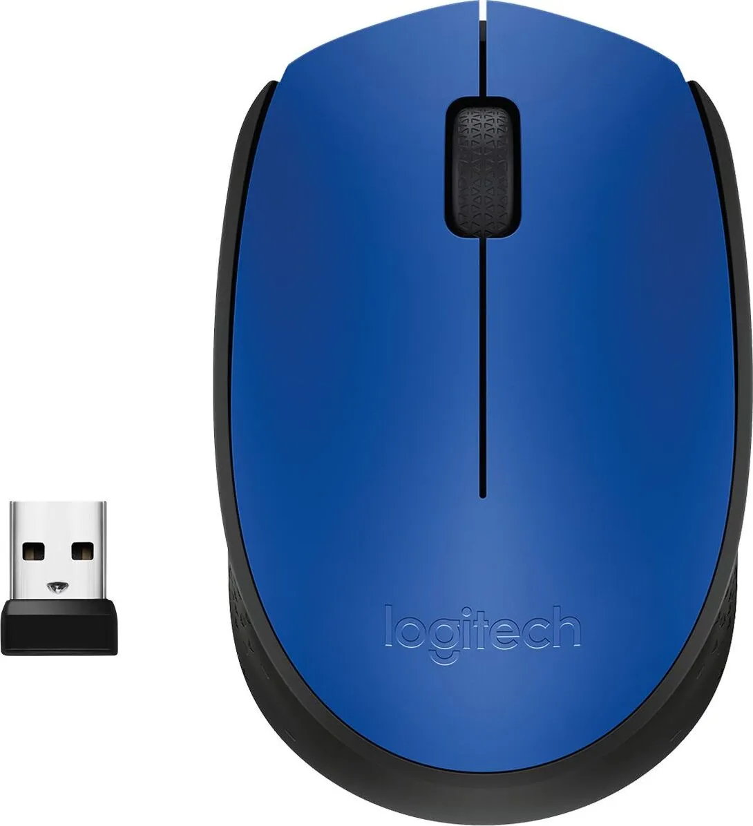 Мышка беспроводная USB Logitech M171 (910-004640), Синий