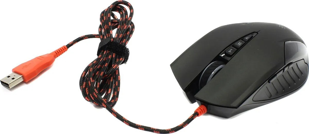Мышка игровая проводная USB Bloody V5M Черный