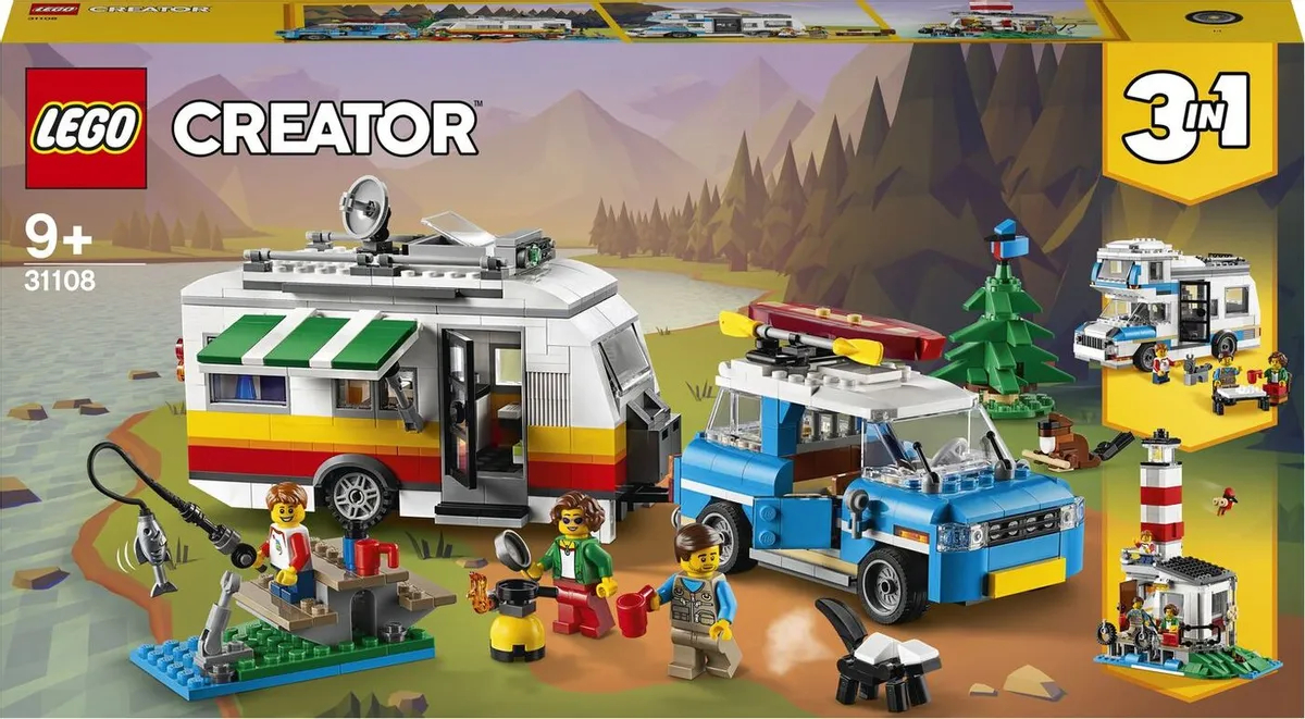 Конструктор LEGO CREATOR Отпуск в доме на колесах 31108