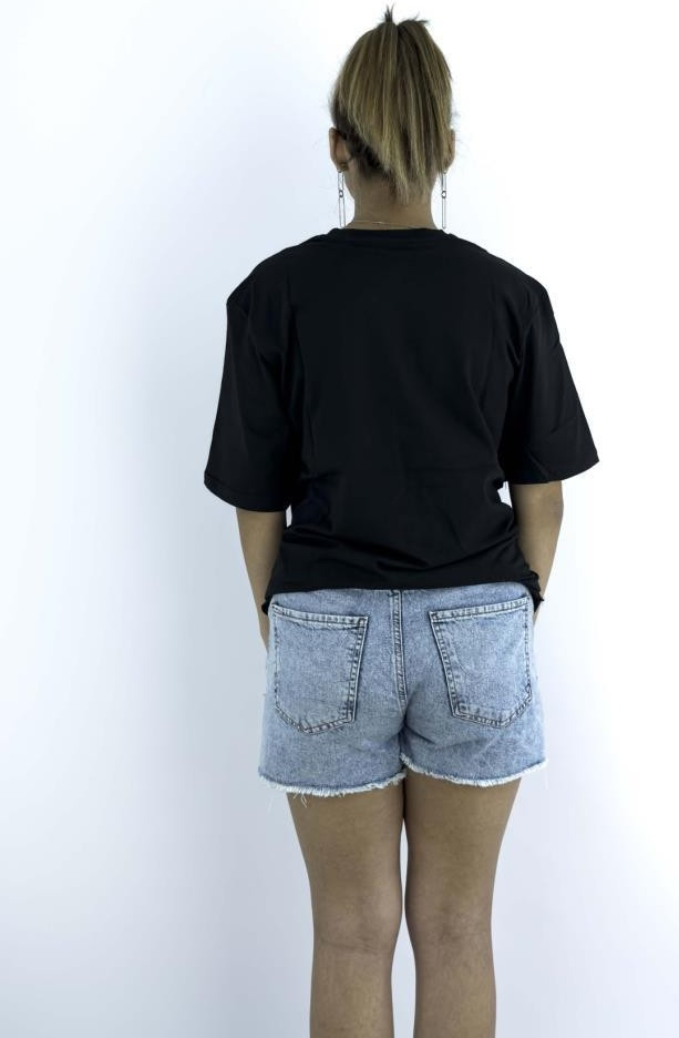 Женская белая футболка Louisiana Polo Slim Fit с заменяемым наклейкой на липучке для настроения.