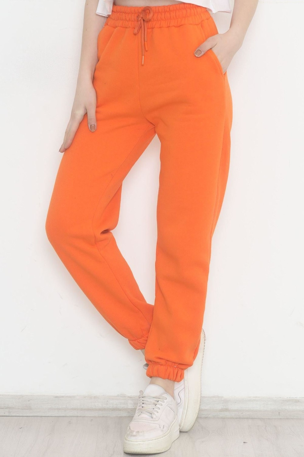 Спортивные брюки Civetta трехцветные оранжевые - 232.1247.