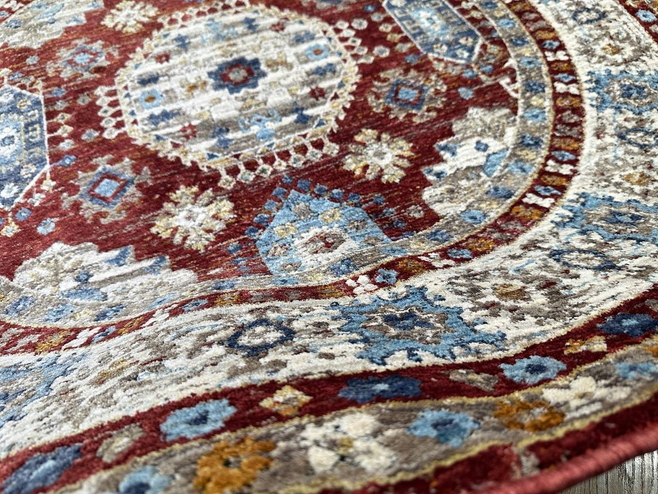 Milat Hali ковер 150x150 см, AQUA K867A Red Cream