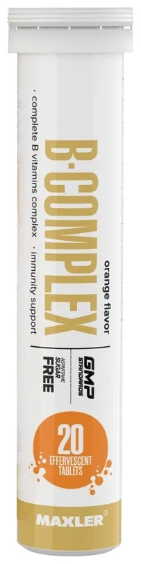 MXL. B-Complex 20 eff tabs Апельсин
