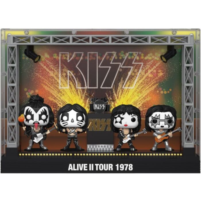 Funko: Rocks. Фигурка POP Moment Deluxe: Kiss Alive II Tour 1978