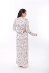 Женское длинное домашнее платье-ночная рубашка Etoile из бамбука 72713
