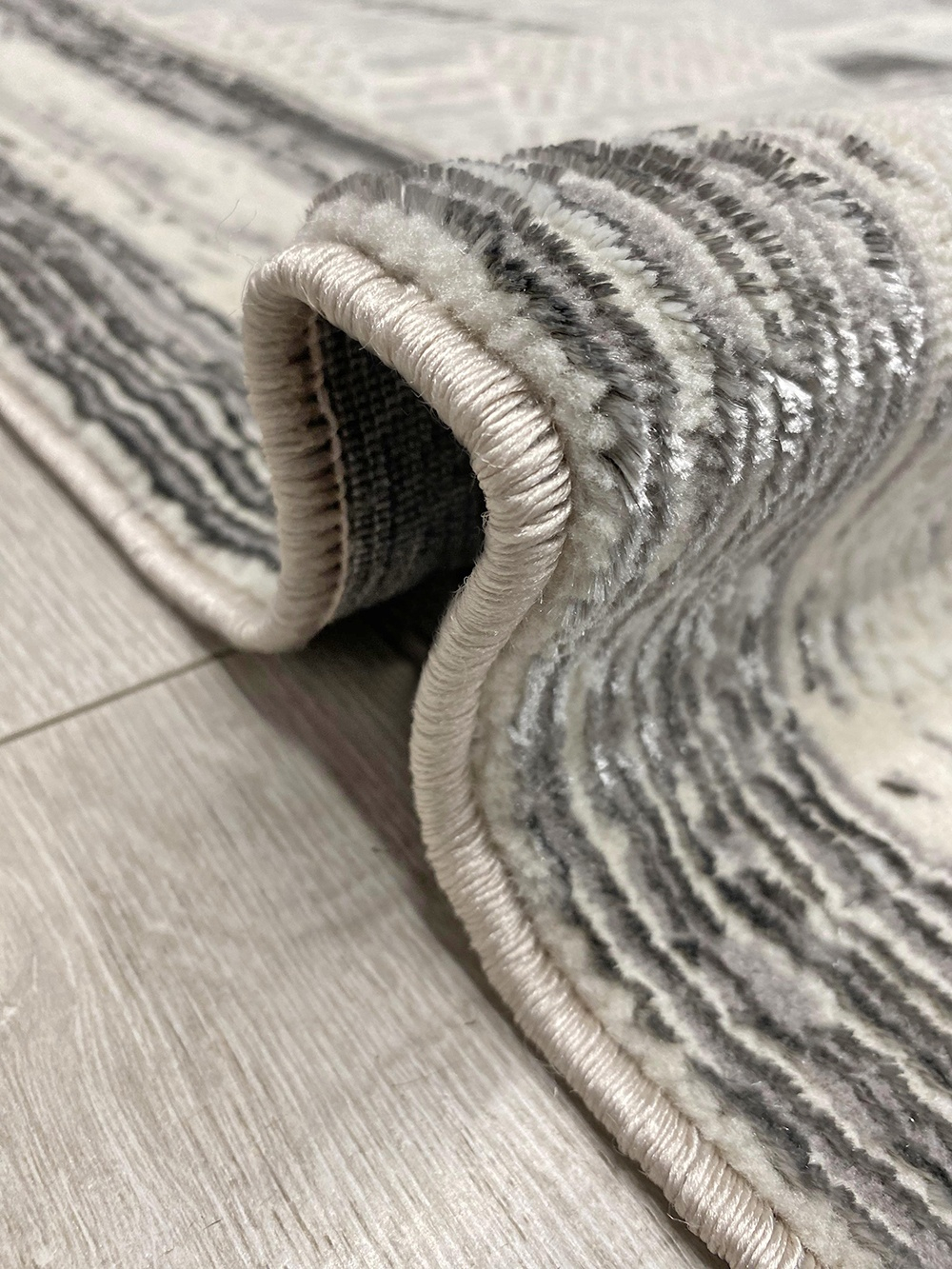 Bal Tekstil ковер 150x230 см, Emir T136A Gray Oval