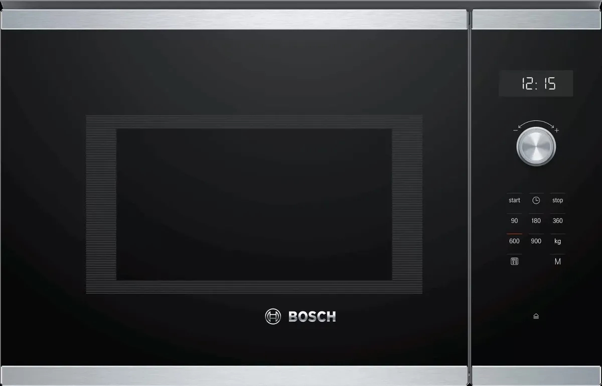 Встраиваемая микроволновая печь Bosch BFL-554MS0 Черная