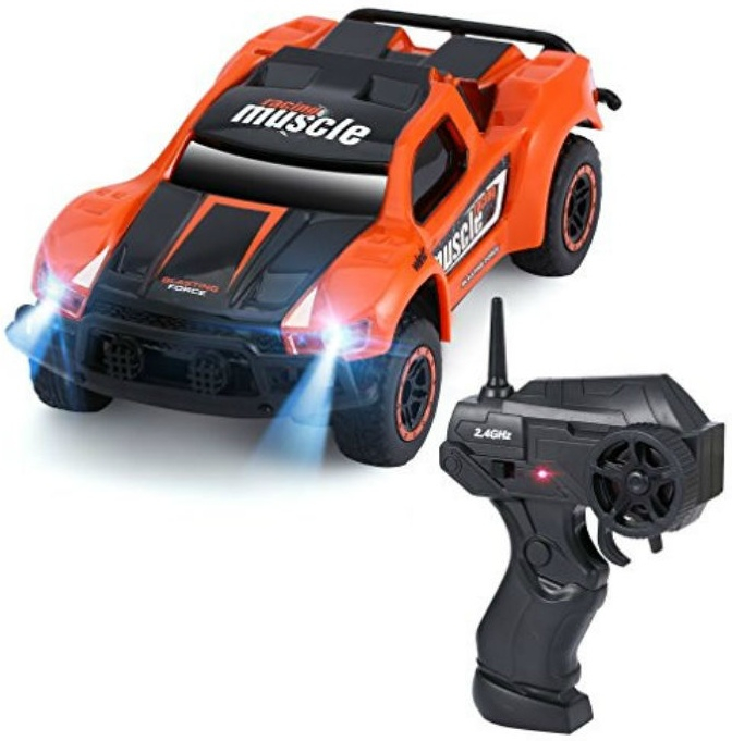 Радиоуправляемая машинка HB 1:43 Muscle HB-DK4301 оранжевый-черный