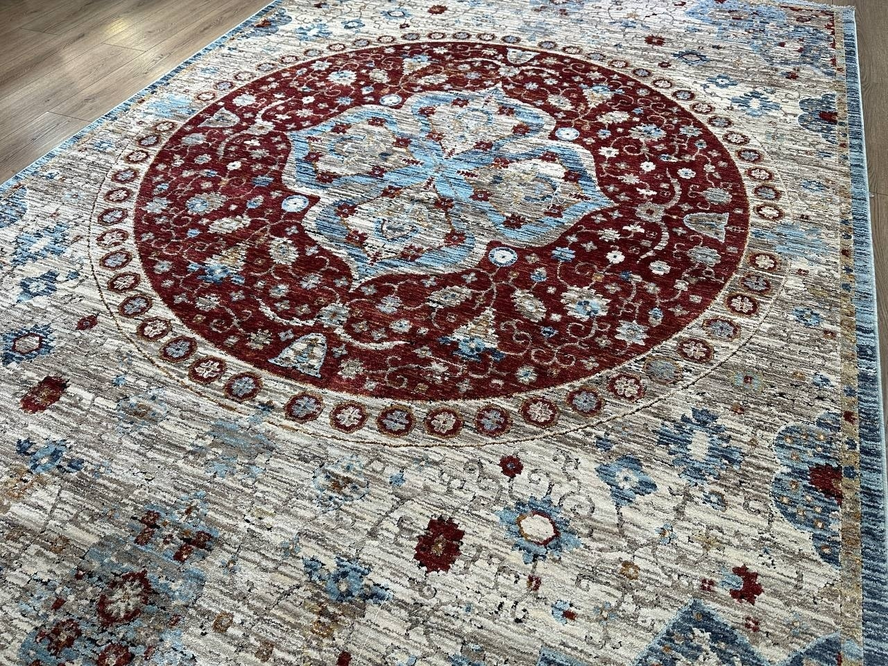 Milat Hali ковер 150x230 см, AQUA K864A lblue cream