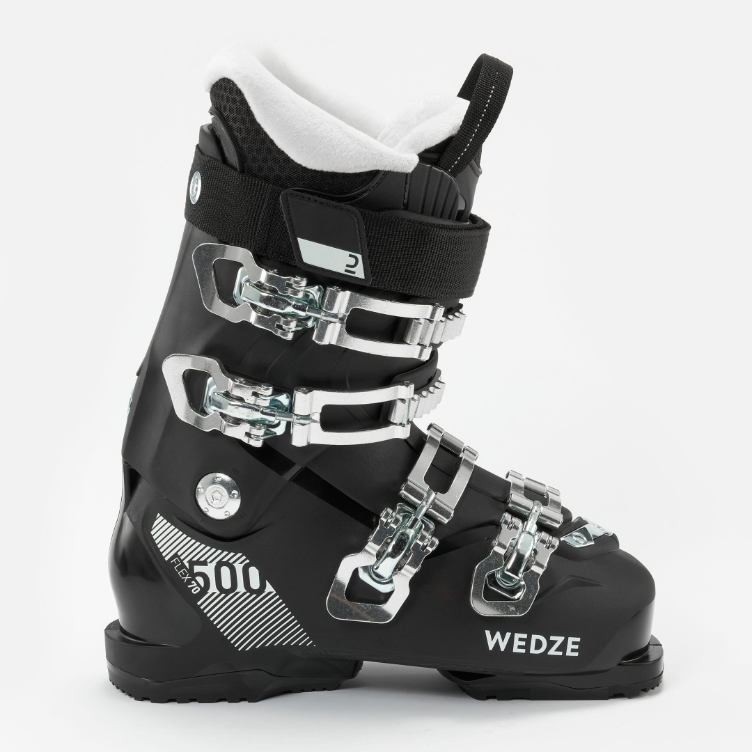 Ботинки для лыж Decathlon SKI-P BOOT 500 W 4043860 черный 24.5