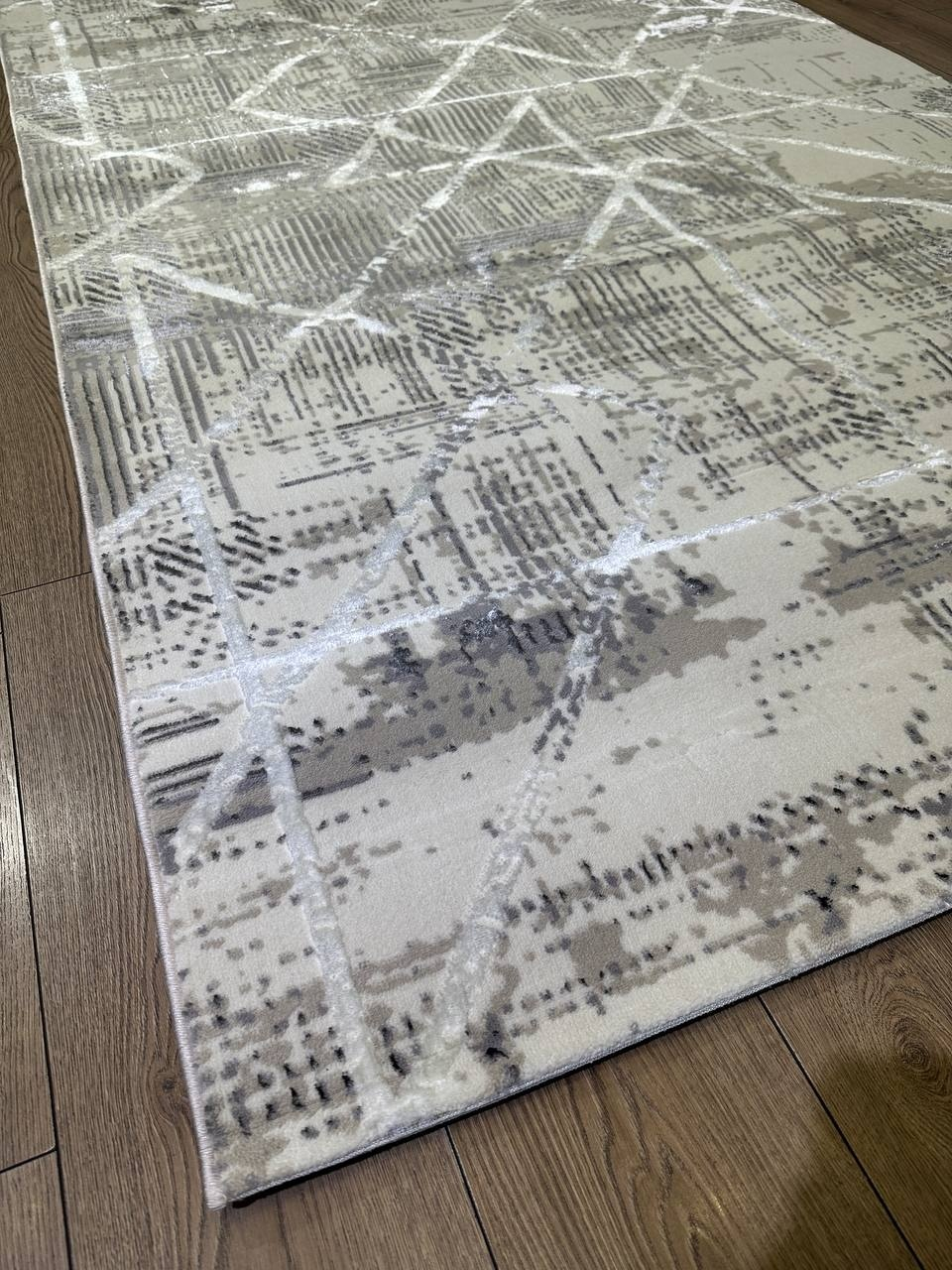 Bal Tekstil ковер 150x300 см, F553A Grey Cream