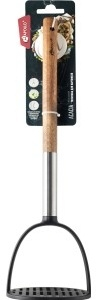 Apollo толкушка Acacia ACC-06 1 шт, дерево, нейлон, нержавеющая сталь